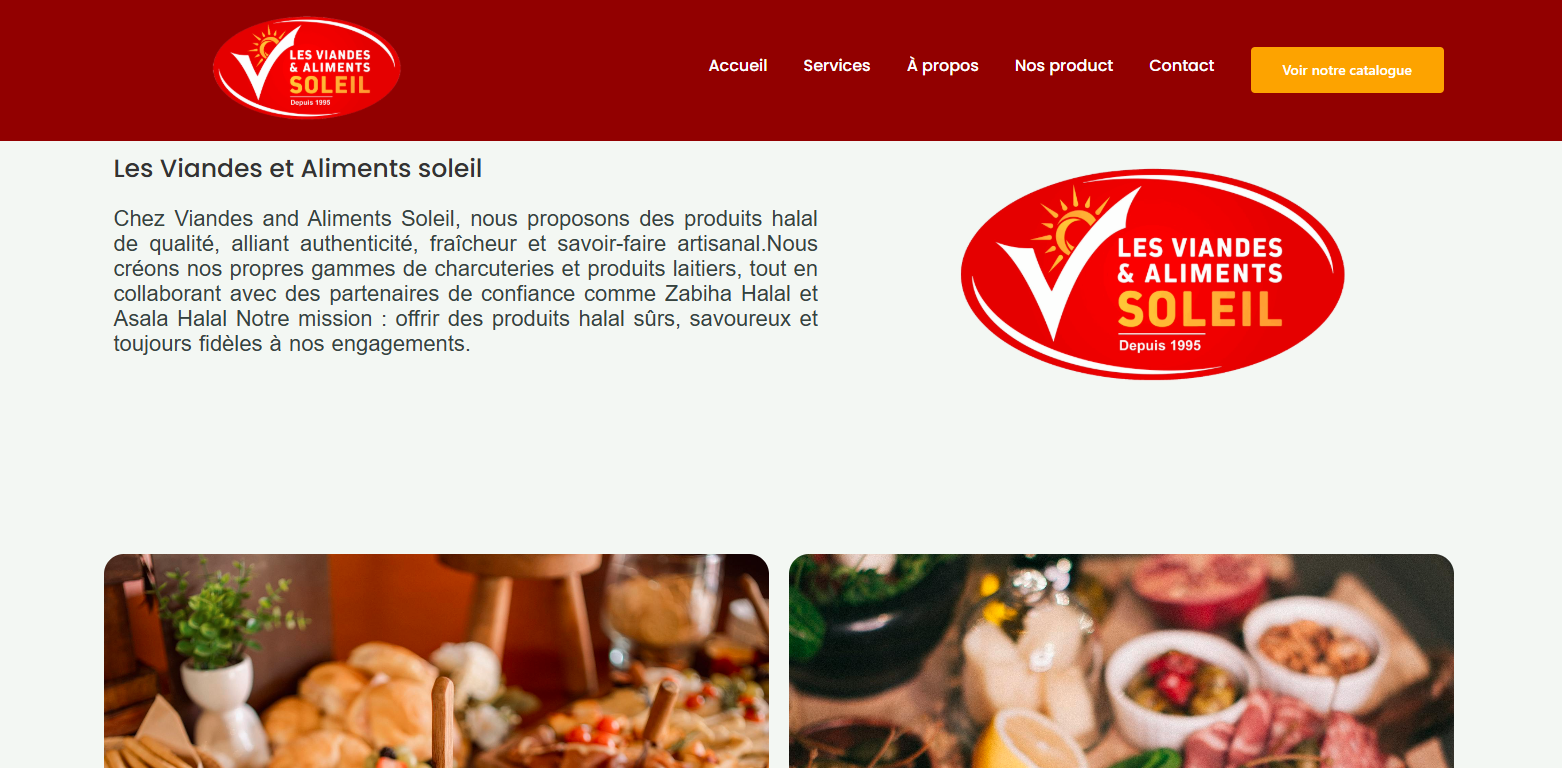 Les Viandes et Aliments soleil